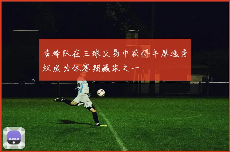 黄蜂队在三球交易中获得丰厚选秀权成为休赛期赢家之一